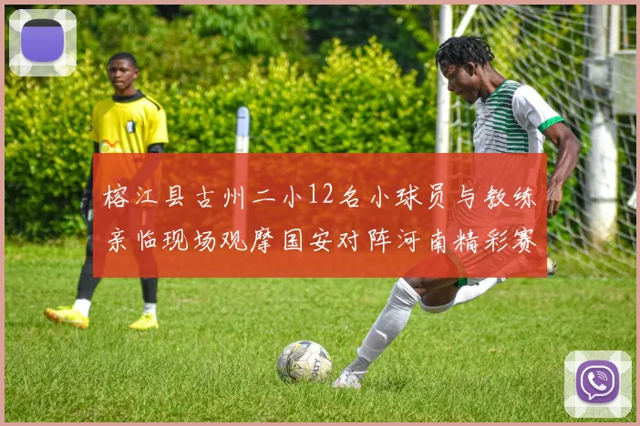 榕江县古州二小12名小球员与教练亲临现场观摩国安对阵河南精彩赛事